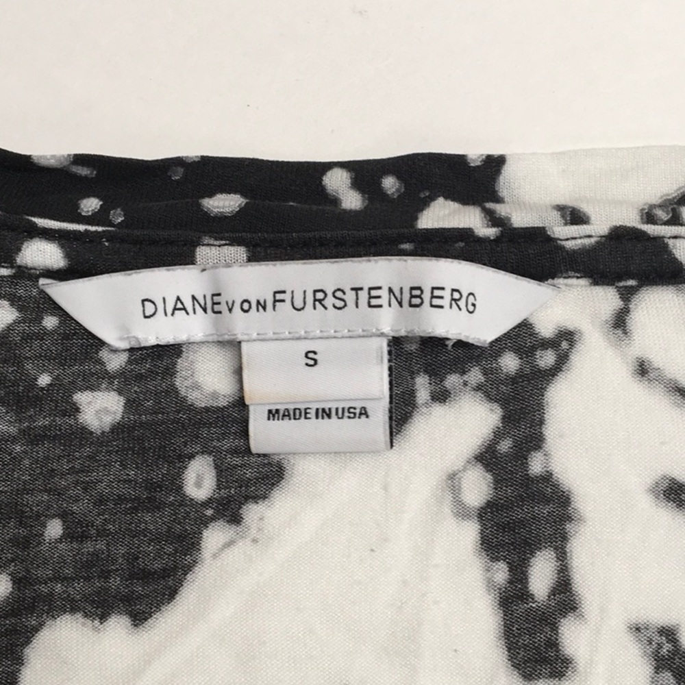 Diane Von Furstenberg acid wash t-shirt